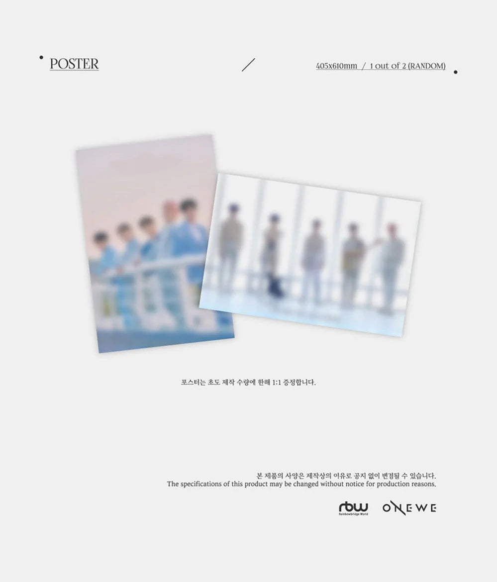 ONEWE - STUDIO WE RECORDING 3 (3RD DEMO ALBUM) Nolae Kpop