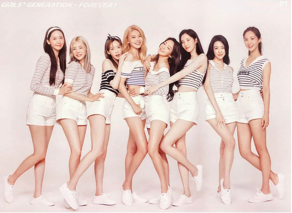 SNSD - FOREVER 1 (7TH FULL ALBUM STANDARD) POSTER Nolae Kpop