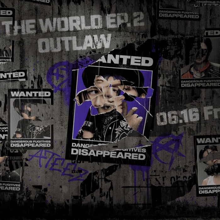Entdecke die drei Versionen von ATEEZ neuem Mini Album OUTLAW!