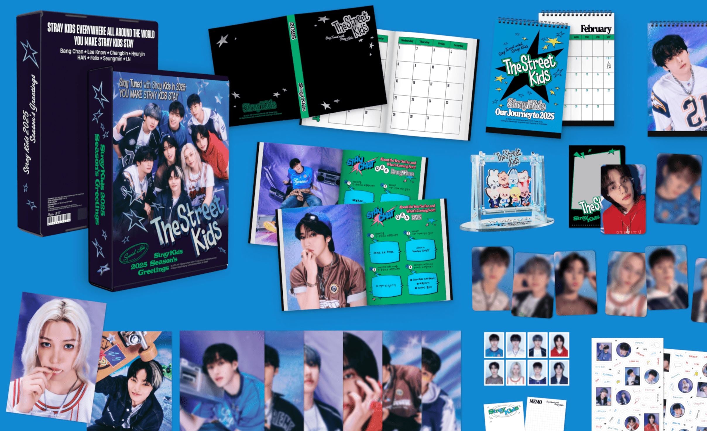 Stray Kids 2025 SEASON'S GREETINGS ist bunt und voller Extras!