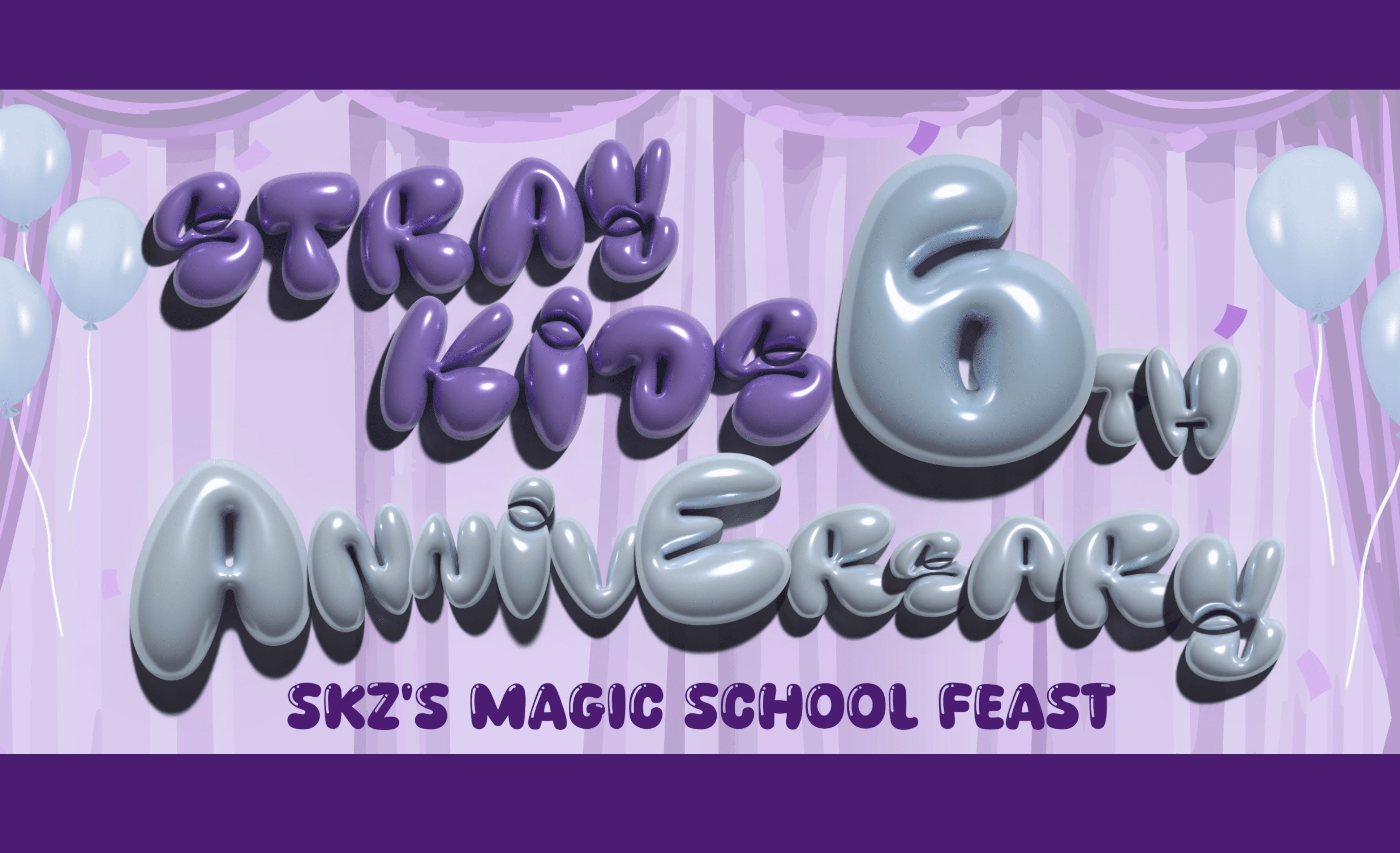 Zu Stray Kids 6. Jubiläum gibt es viele neue Fanartikel: SKZ'S MAGIC SCHOOL!