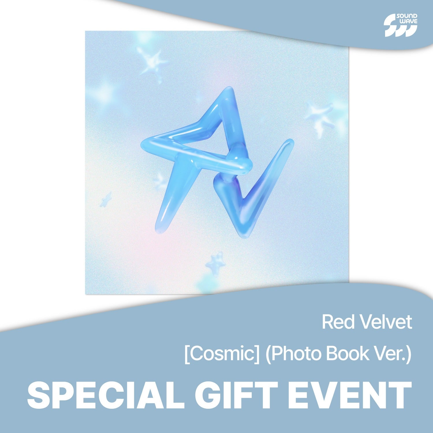 RED VELVET - COSMIC (MINI ALBUM) PHOTO BOOK VER. + Soundwave Photocard