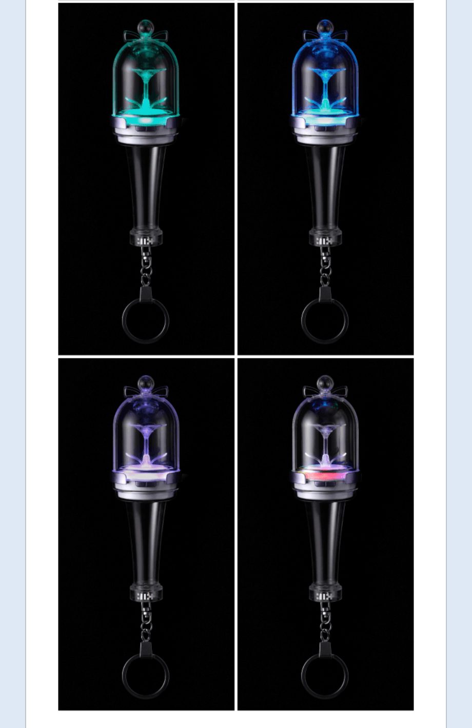 ILLIT - OFFICIAL LIGHT STICK KEYRING