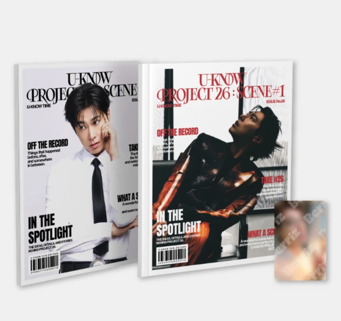 U-KNOW YUNHO (TVXQ!) - PROJEKT BOOK SET (PROJECT 26 : SCENE#1 IN SEOUL MD)