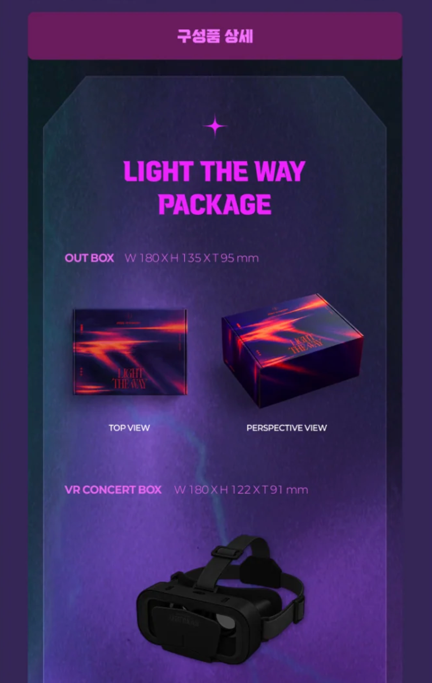 ATEEZ - LIGHT THE WAY (VR CONCERT BOX)