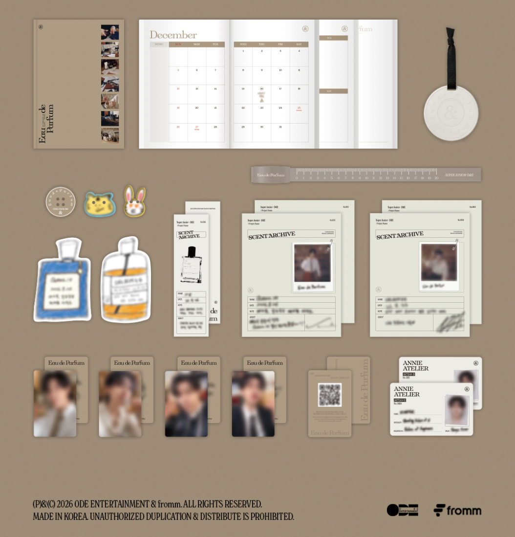 SUPER JUNIOR D&E - 2027 SEASON'S GREETINGS + Fromm Store Gift