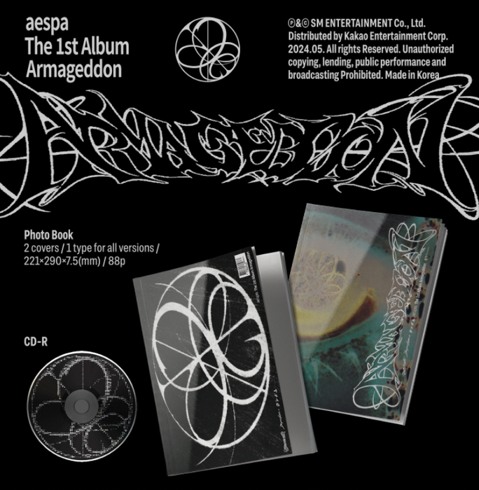 AESPA - ARMAGEDDON (THE 1ST ALBUM) AUTHENTIC VER. — Nolae
