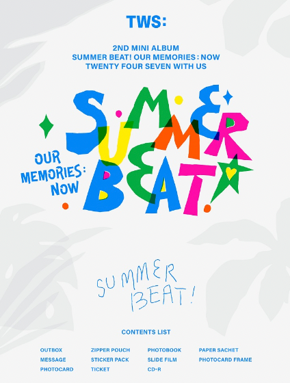 TWS - SUMMER BEAT! (2ND MINI ALBUM)