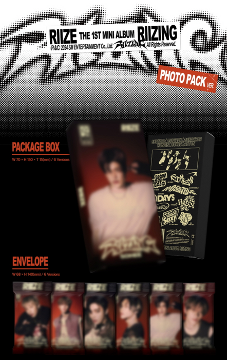 RIIZE - RIIZING (1ST MINI ALBUM) PHOTO PACK VER.