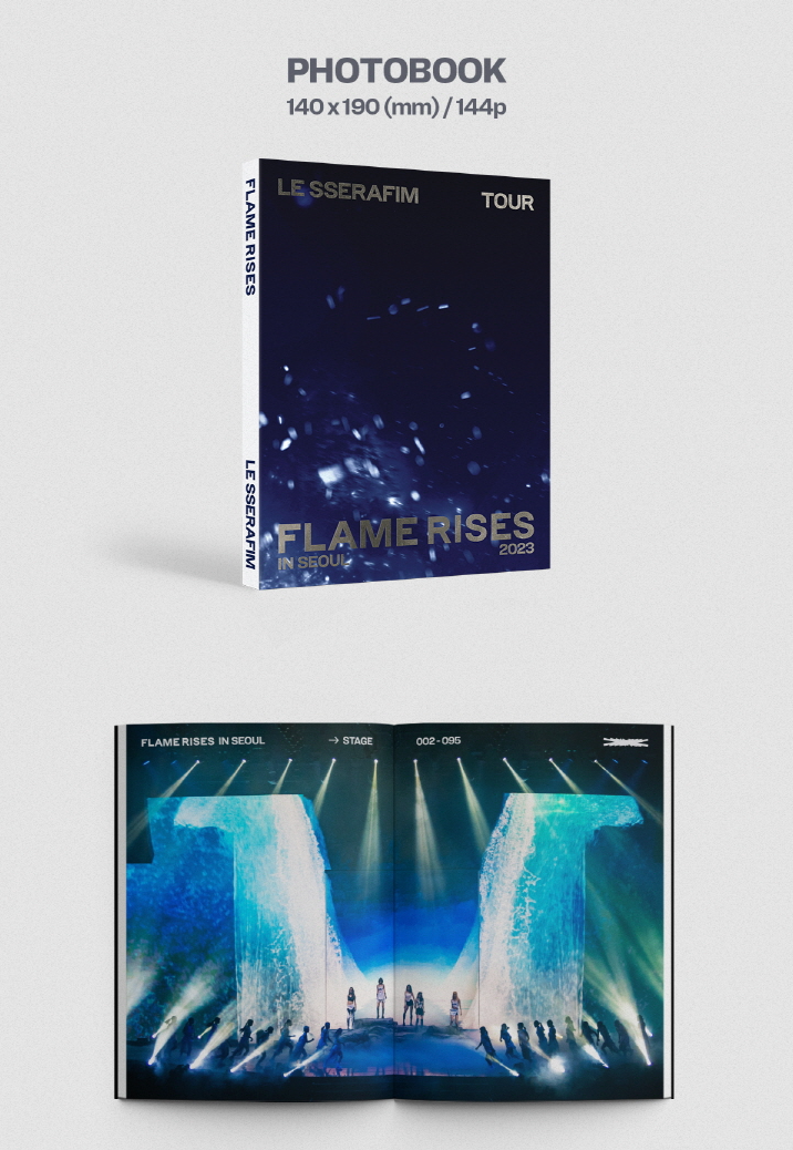 LE SSERAFIM - 2023 TOUR 'FLAME RISES IN SEOUL' (DIGITAL CODE)