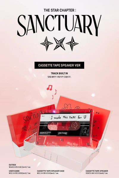 TXT - SANCTUARY (CASSETTE TAPE SPEAKER VER.) + Weverse Gift