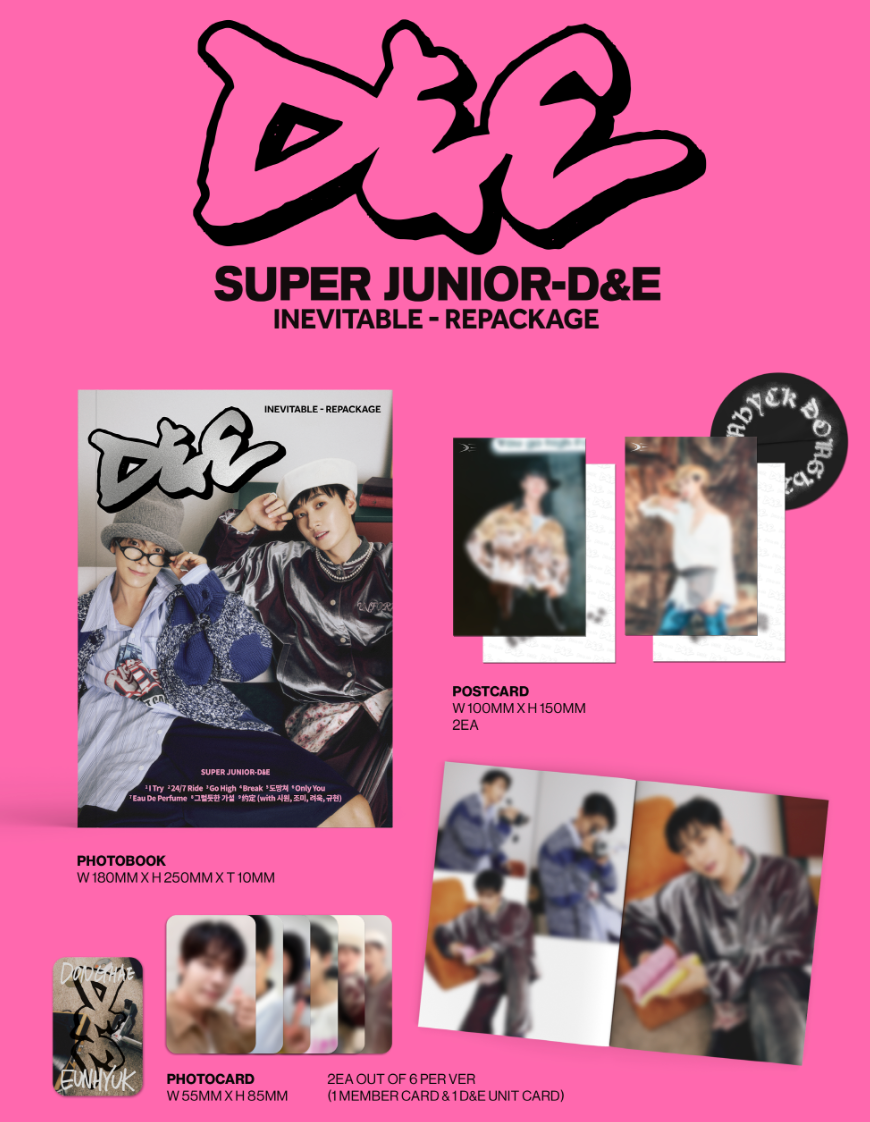 SUPER JUNIOR D&E - INEVITABLE (REPACKAGE)