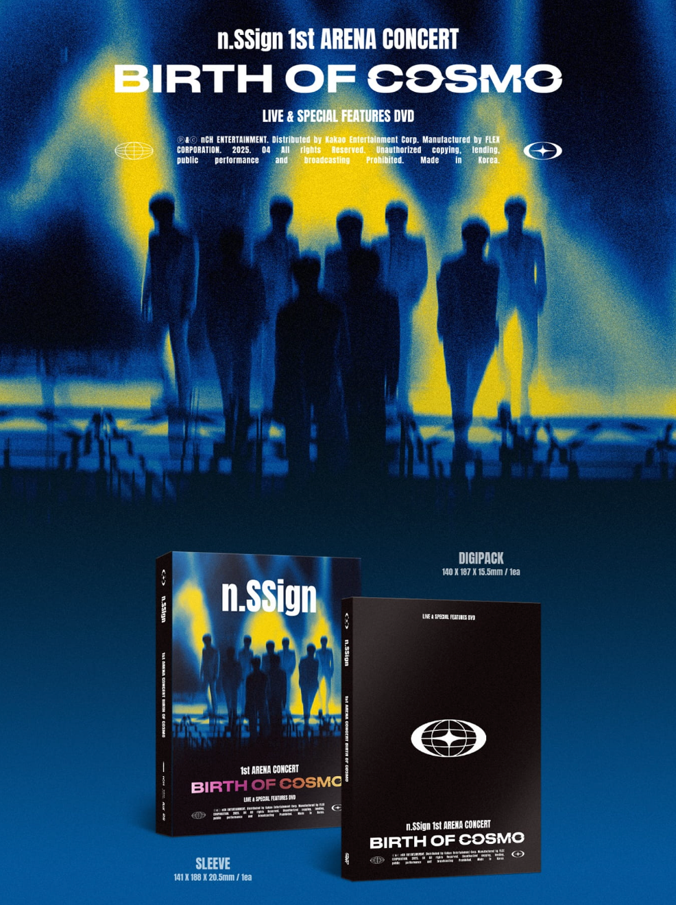 N.SSIGN - 1ST ARENA CONCERT 'BIRTH OF COSMO' LIFE & SPECIAL