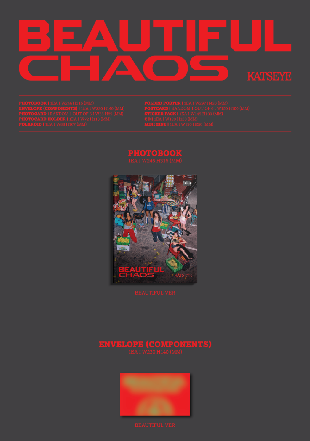 KATSEYE - BEAUTIFUL CHAOS