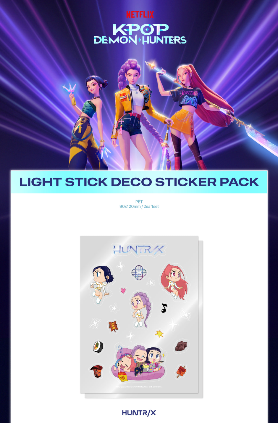KPOP DEMON HUNTERS - OFFICIAL LIGHT STICK MD