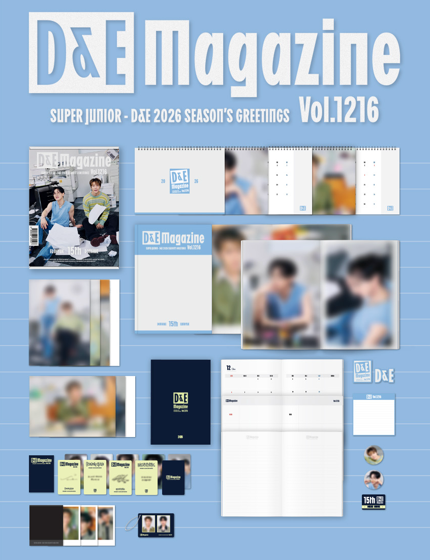 SUPER JUNIOR - D&E - 2026 SEASON'S GREETINGS (MAGAZINE VOL.1216)