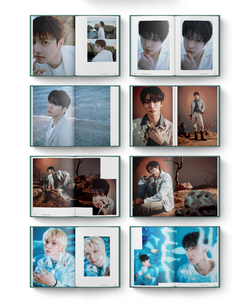 ATEEZ - BLUE DRIFT PHOTOBOOK (8TH ANNIVERSARY EXHIBITION MD)