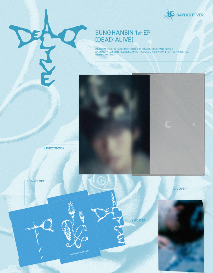 SUNG HANBIN (ZB1) - DEAD:ALIVE (PHOTOBOOK VER.)