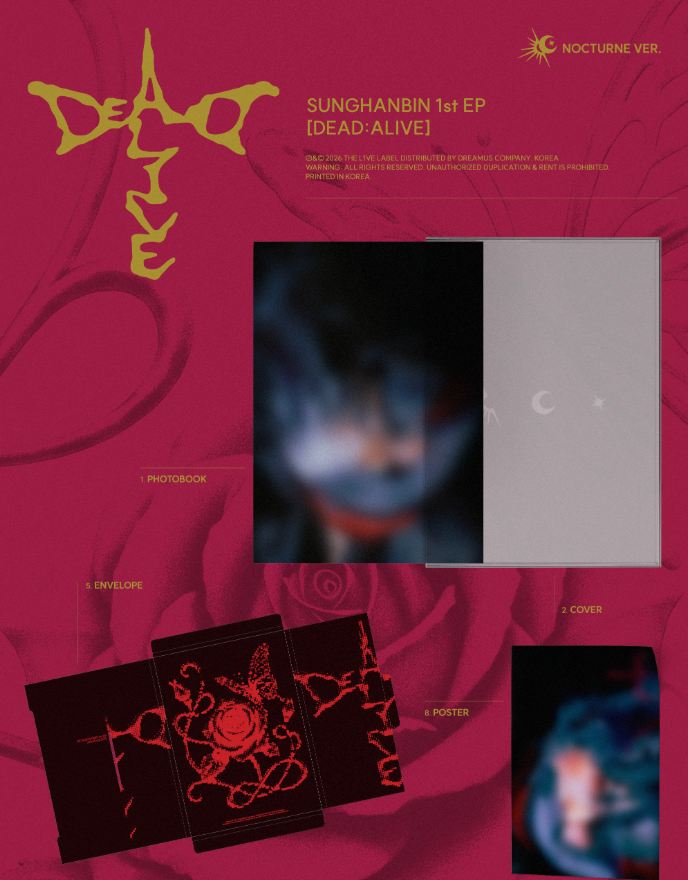 SUNG HANBIN (ZB1) - DEAD:ALIVE (PHOTOBOOK VER.)