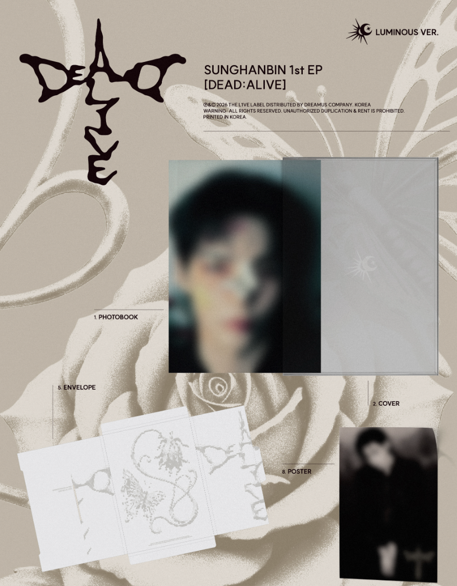 SUNG HANBIN (ZB1) - DEAD:ALIVE (PHOTOBOOK VER.)