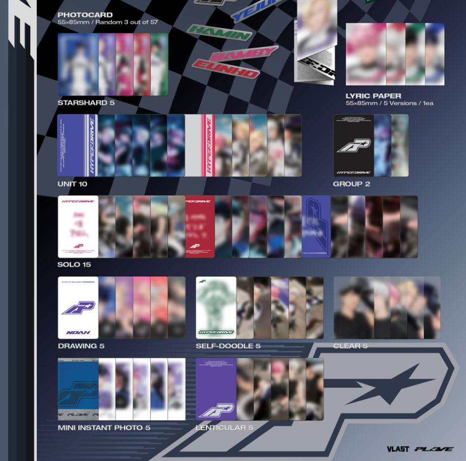 PLAVE - HYPERDRIVE (RACER VER.) + Weverse Gift