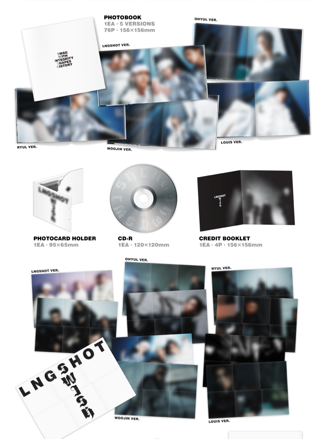 LNGSHOT - S.W.I.S.H. (STANDARD VER.) + Apple Music Gift