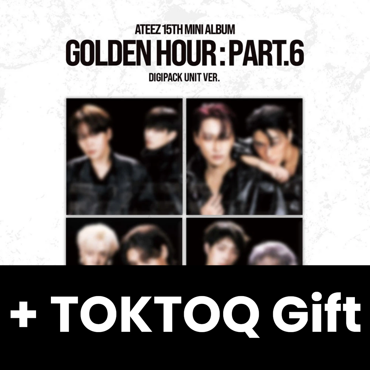 ATEEZ - GOLDEN HOUR : PART.6 SET + TOKTOQ Gift