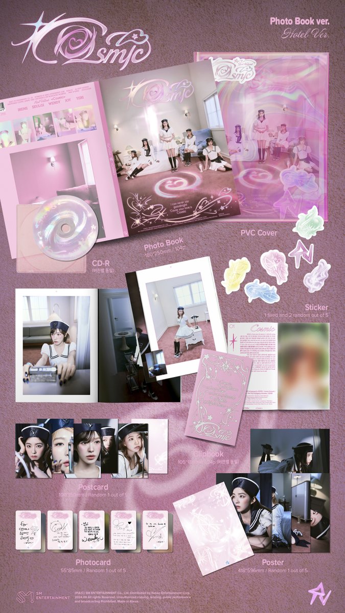 RED VELVET - COSMIC (MINI ALBUM) PHOTO BOOK VER.