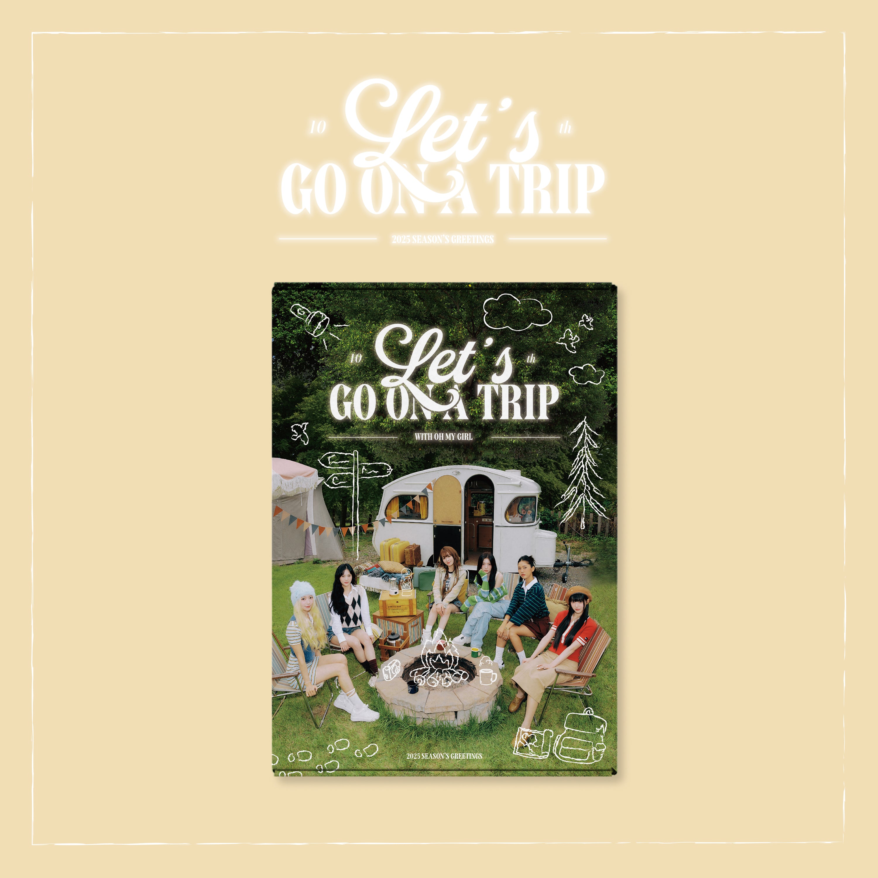 OH MY GIRL - 2025 SEASON'S GREETINGS (LET'S GO ON A TRIP)