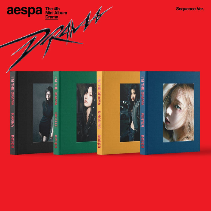 AESPA - DRAMA (4TH MINI ALBUM) SEQUENCE VER. Nolae