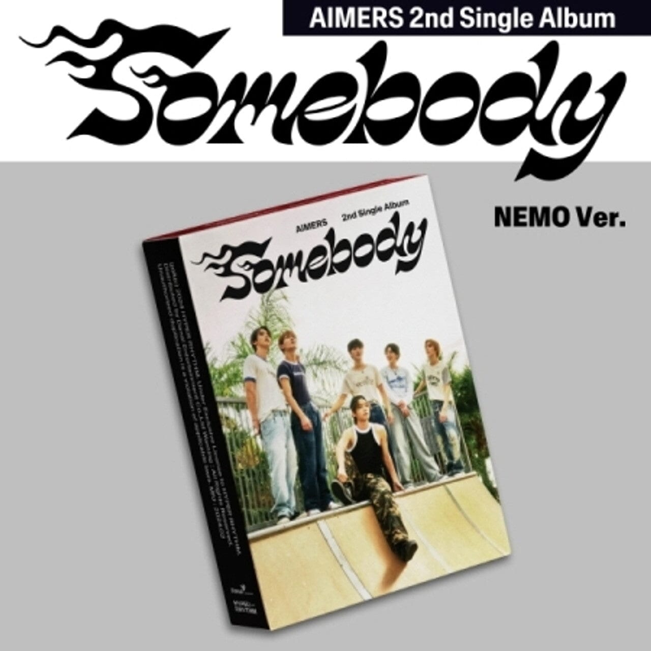 AIMERS - SOMEBODY (2ND SINGLE ALBUM) NEMO VER. Nolae