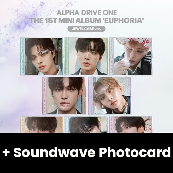 ALPHA DRIVE ONE - EUPHORIA (JEWEL CASE VER.) + SOUNDWAVE PHOTOCARD Nolae