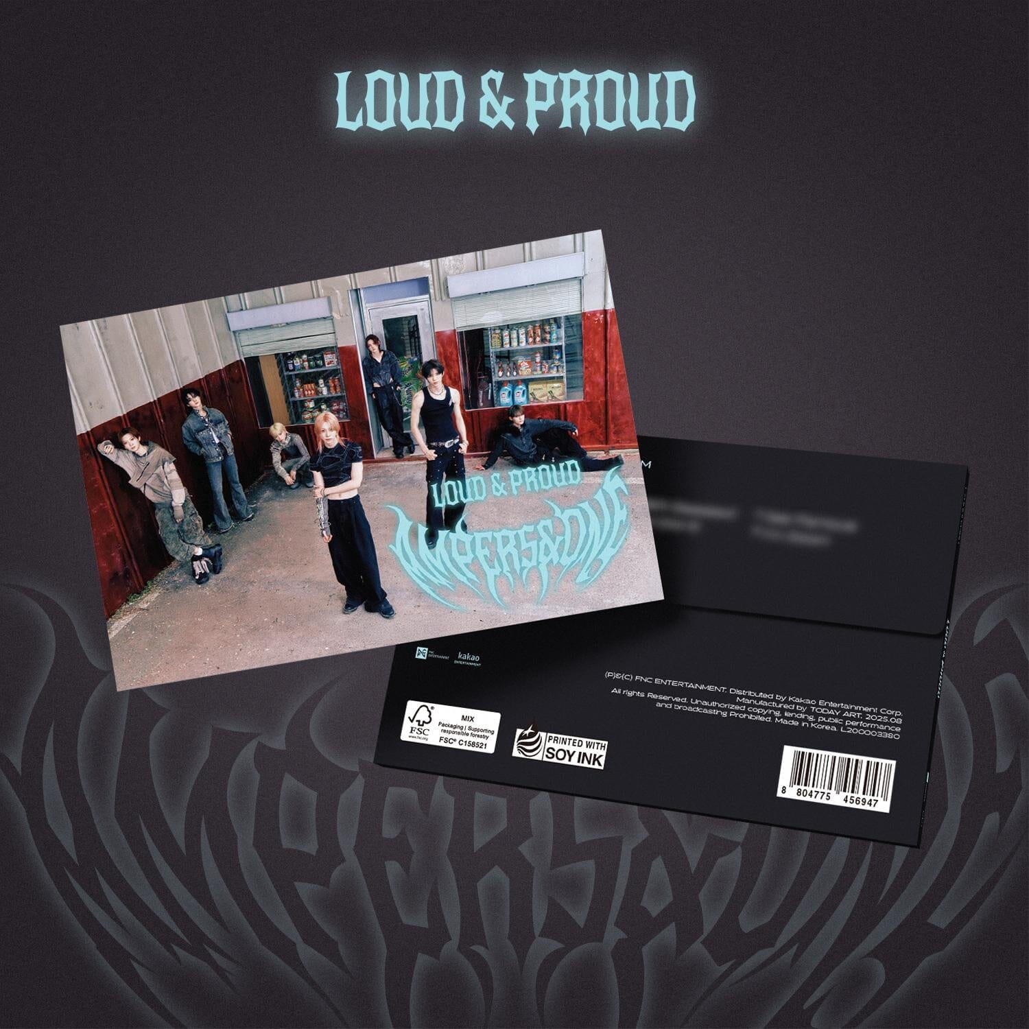 AMPERS&ONE - LOUD & PROUD (POSTCARD VER.) Nolae