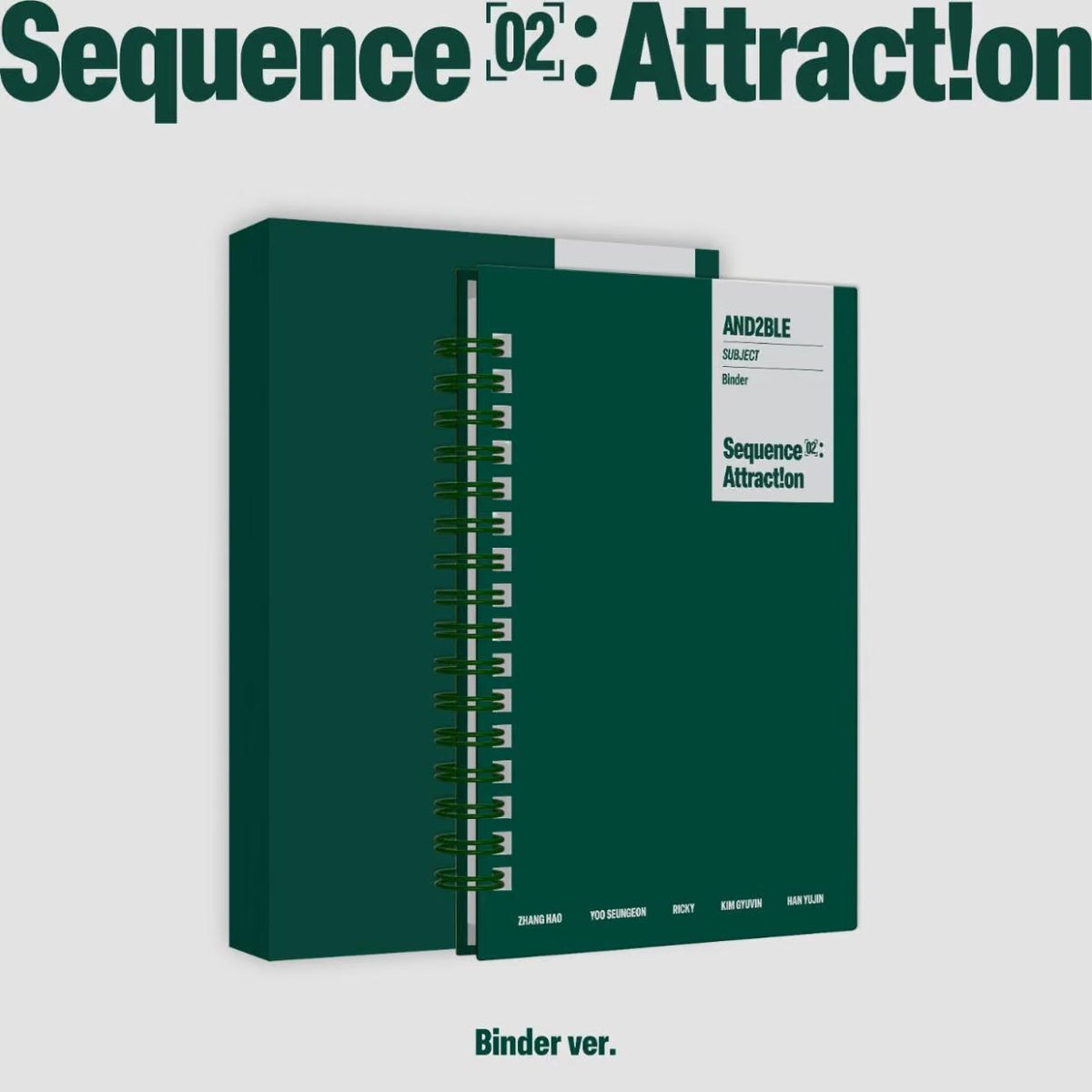 AND2BLE - SEQUENCE 02: ATTRACTION (SMART ALBUM) Nolae