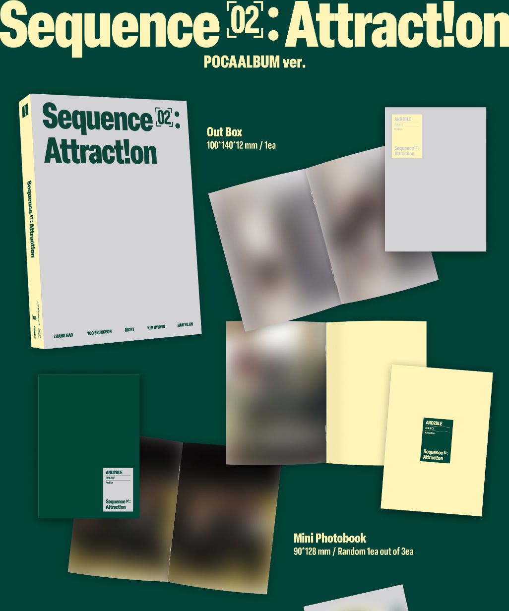 AND2BLE - SEQUENCE 02: ATTRACTION (SMART ALBUM) Nolae