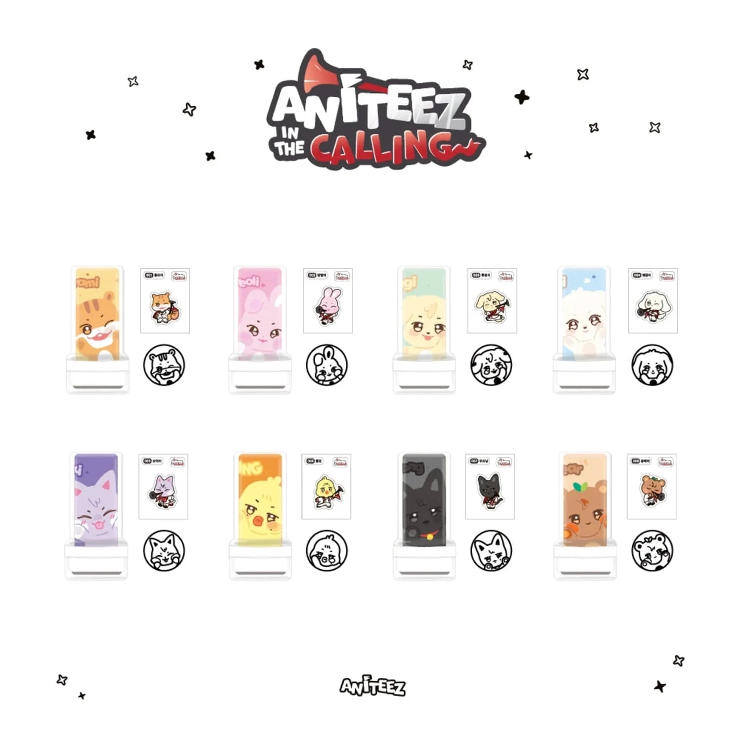 ATEEZ - ANITEEZ IN THE CALLING OFFICIAL MD 2 Nolae