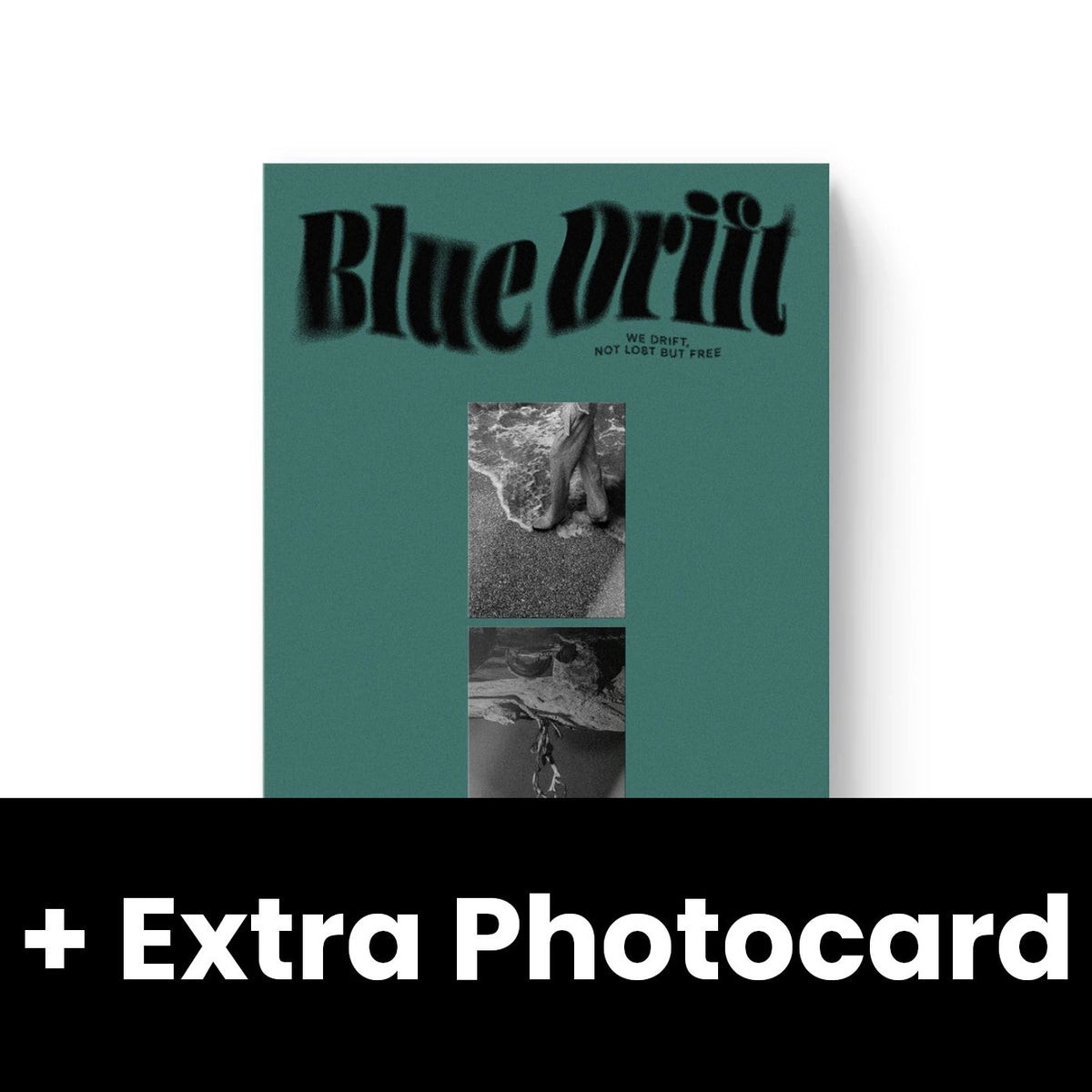 ATEEZ - BLUE DRIFT PHOTOBOOK (8TH ANNIVERSARY EXHIBITION MD) + Extra Photocard Nolae