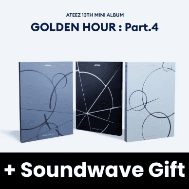ATEEZ - GOLDEN HOUR : PART.4 + Soundwave Gift Nolae