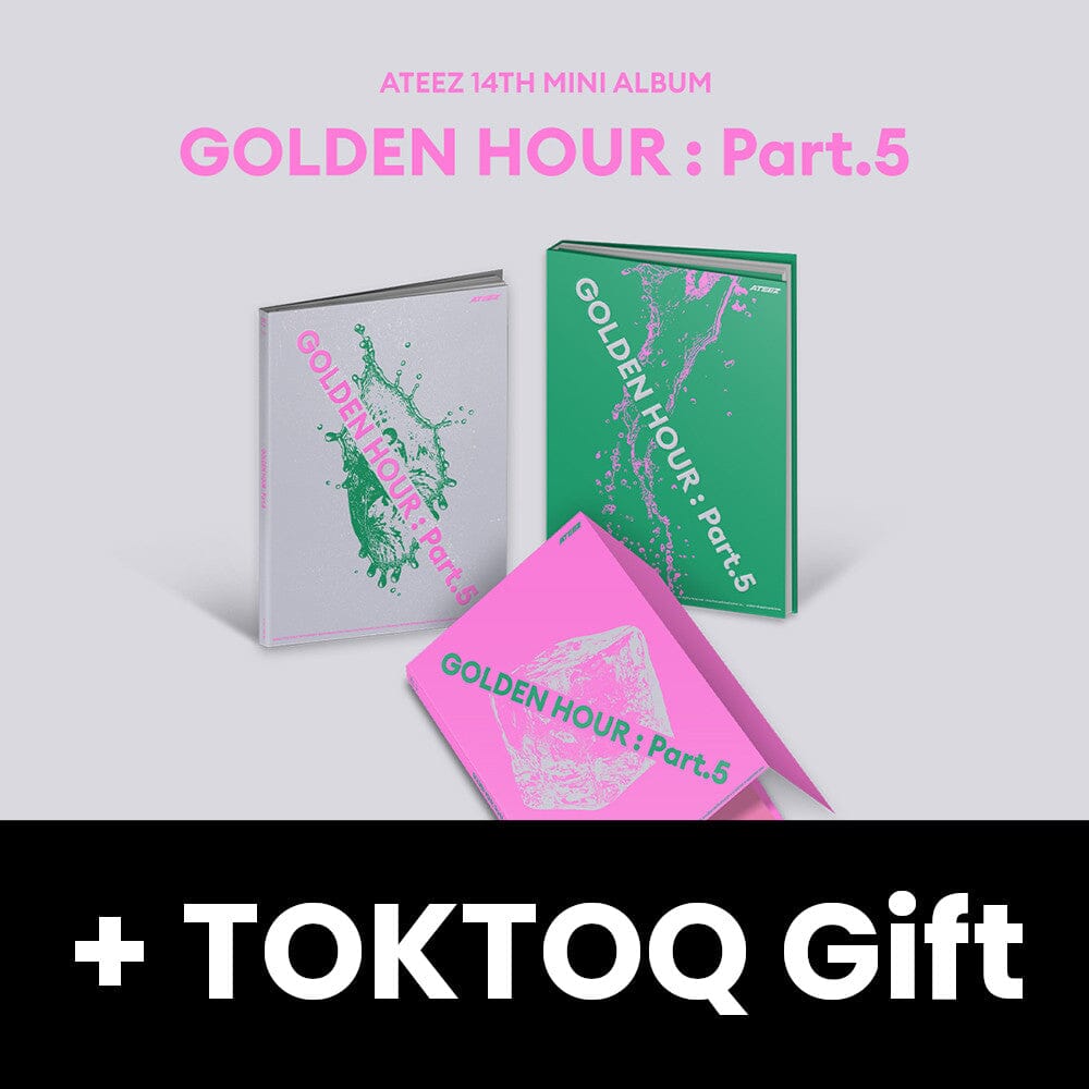 ATEEZ - GOLDEN HOUR : PART.5 SET + TOKTOQ Gift Nolae