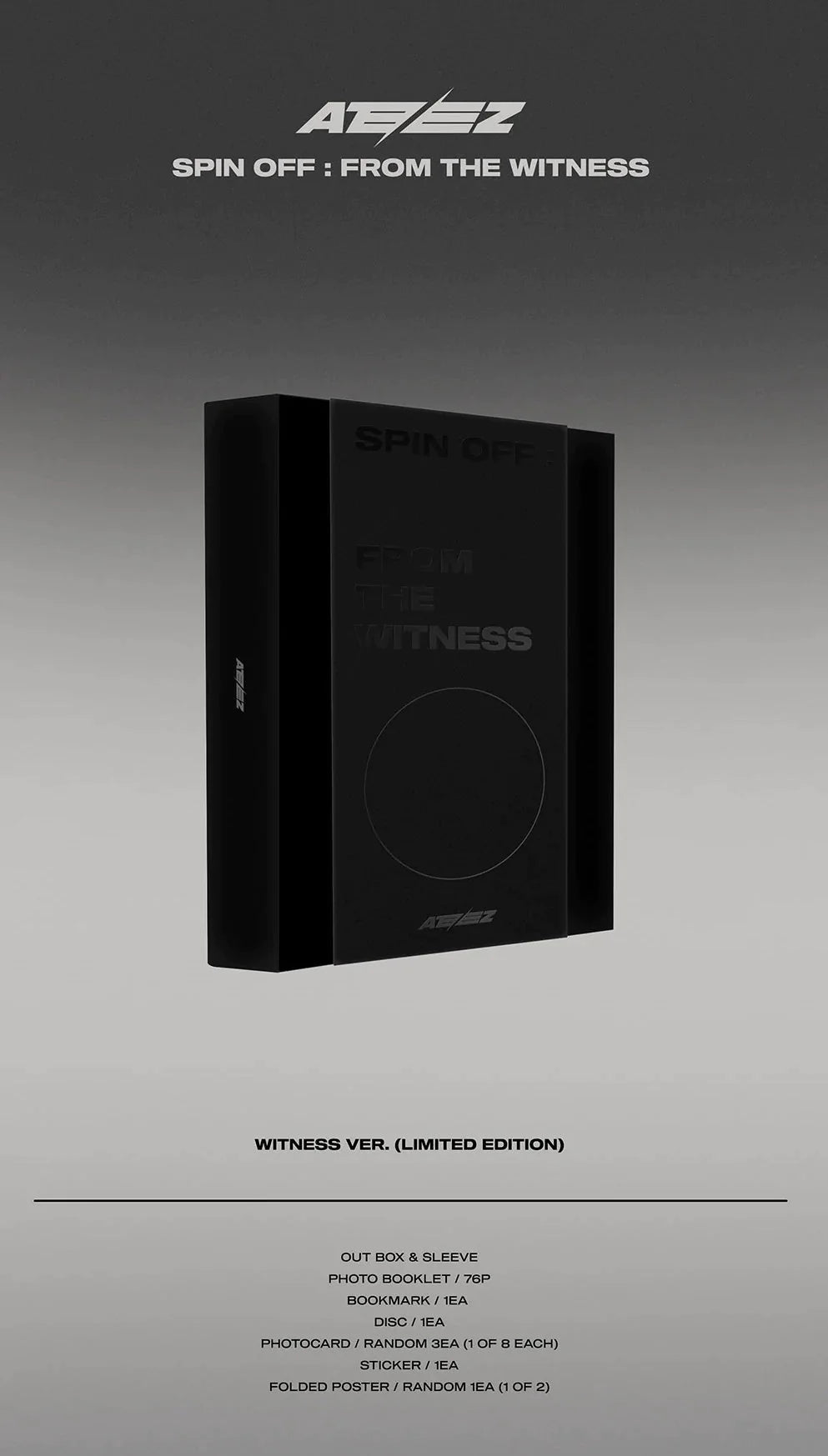 ATEEZ - SPIN OFF FROM THE WITNESS (Limited Edition) HELLO82 EXCLUSIVE Nolae