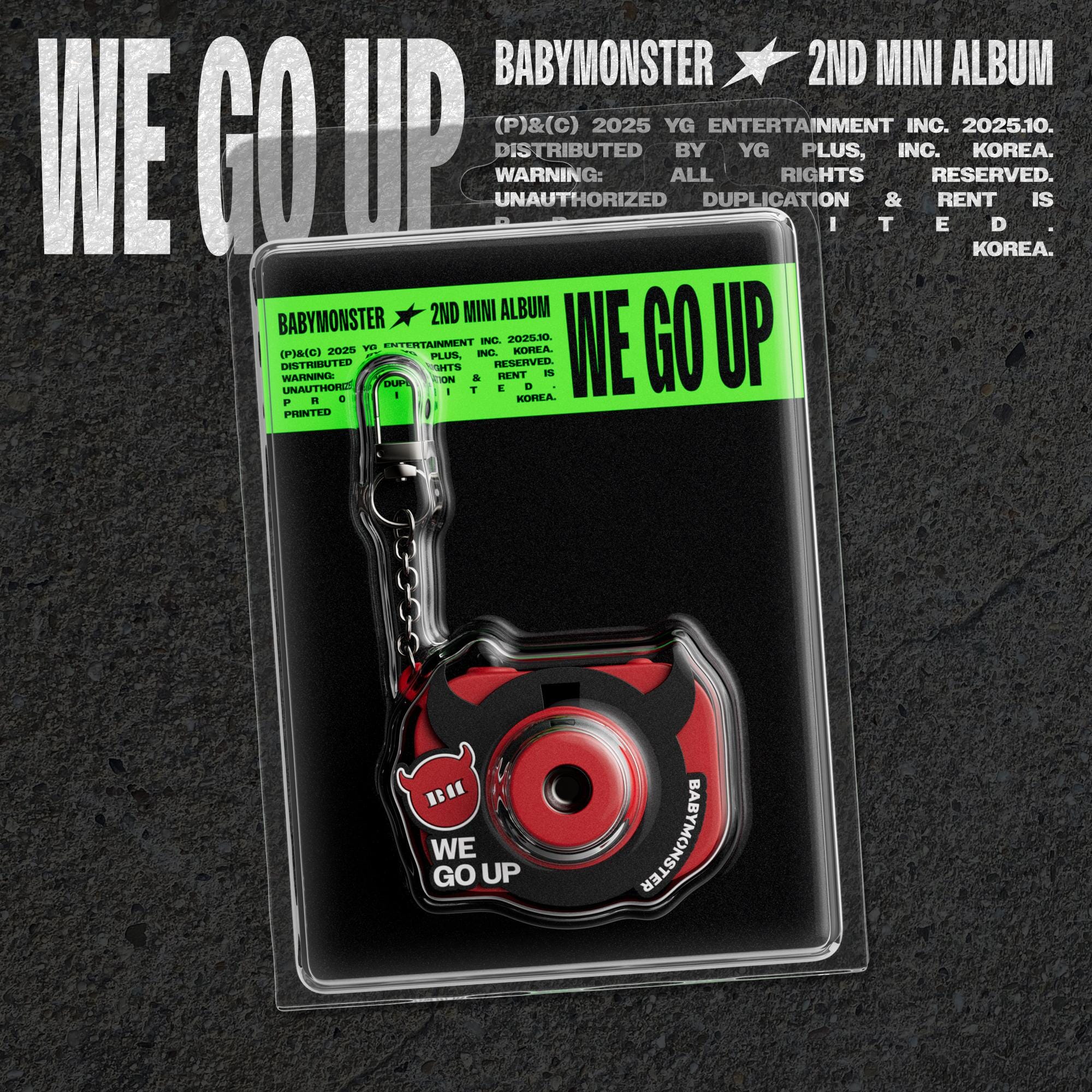 BABYMONSTER - WE GO UP (MINI BEAM KEYRING VER.) Nolae