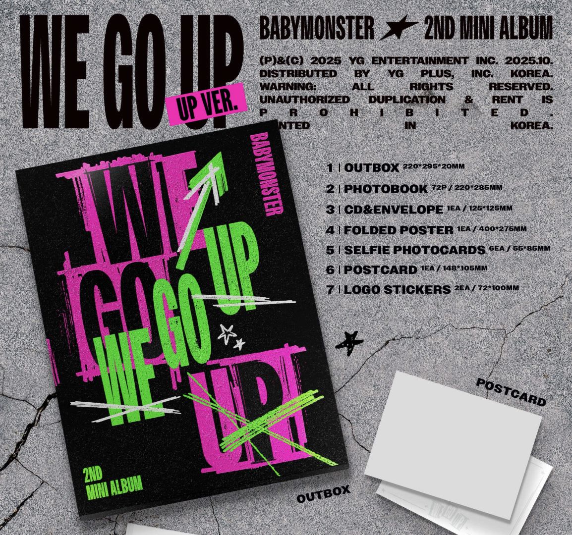 BABYMONSTER - WE GO UP Nolae