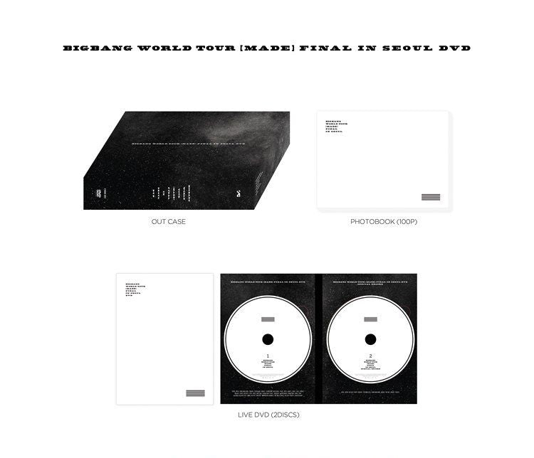 BIGBANG - WORLD TOUR [MADE] FINAL IN SEOUL DVD