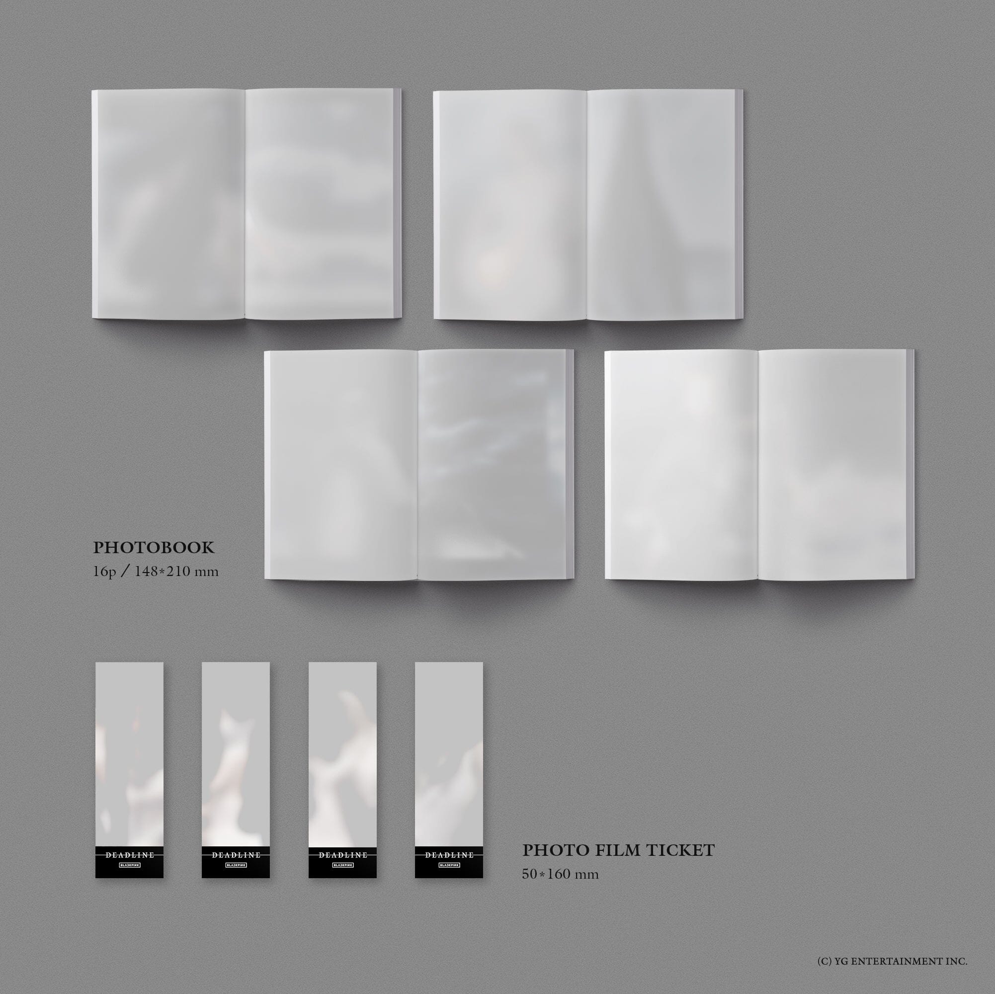 BLACKPINK - DEADLINE (SILVER VER.) + Dear My Muse Gift Nolae