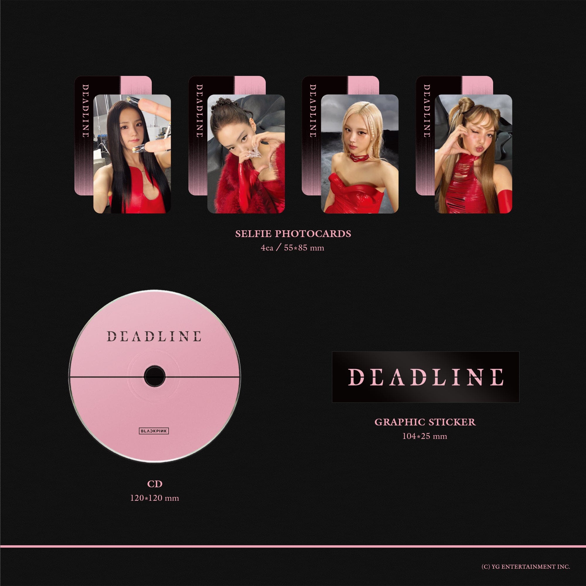 BLACKPINK - DEADLINE + Weverse Gift Nolae