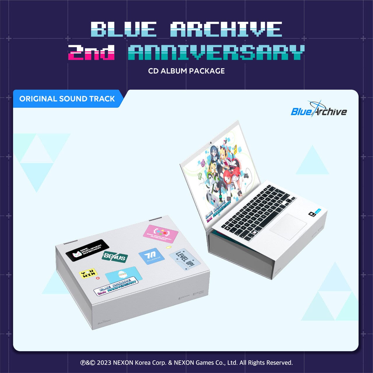 BLUE ARCHIVE - 2ND ANNIVERSARY OST (CD ALBUM PACKAGE) Nolae