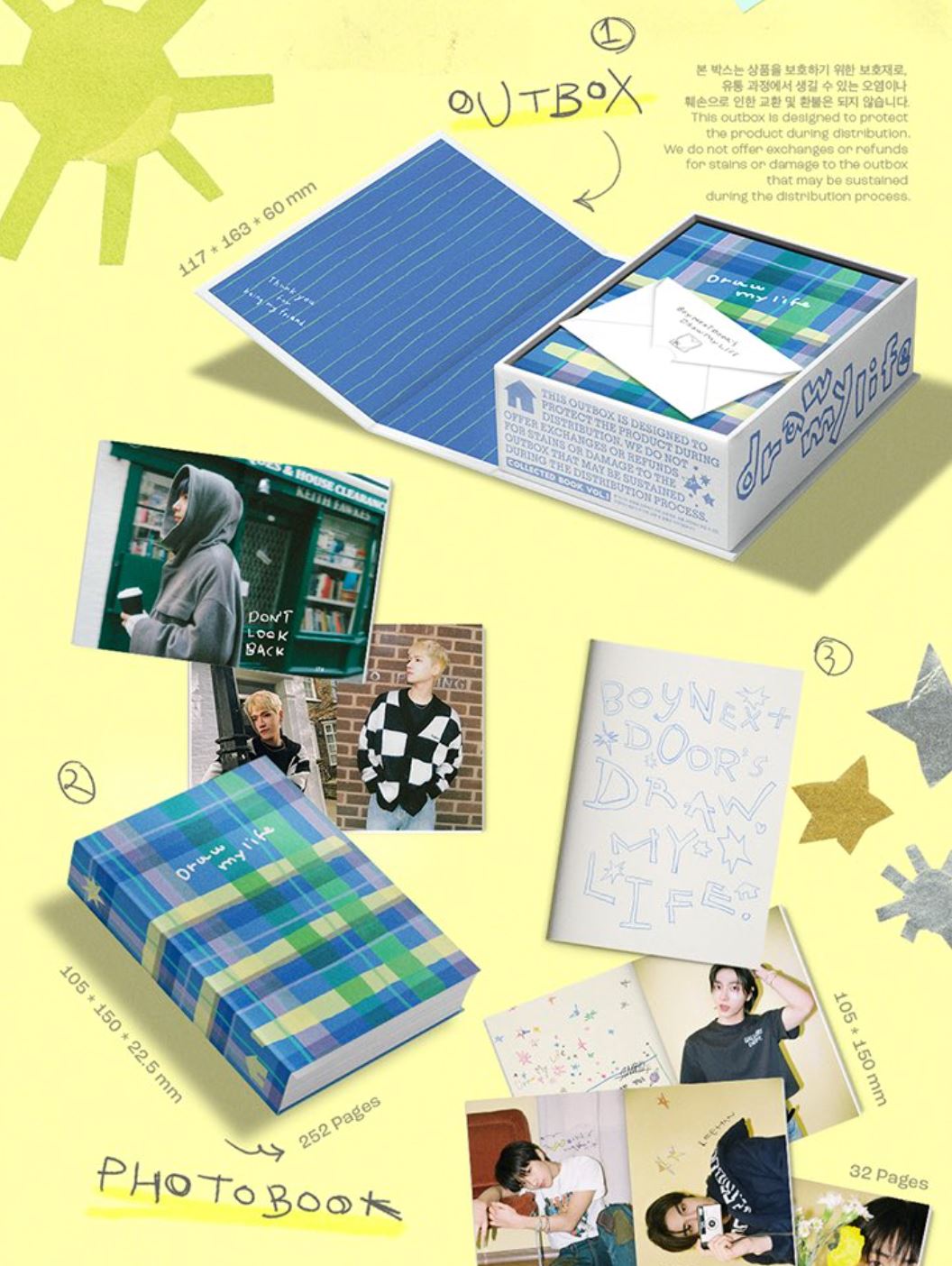 BOYNEXTDOOR - COLLECTED BOOK VOL.1 + Weverse Gift Nolae