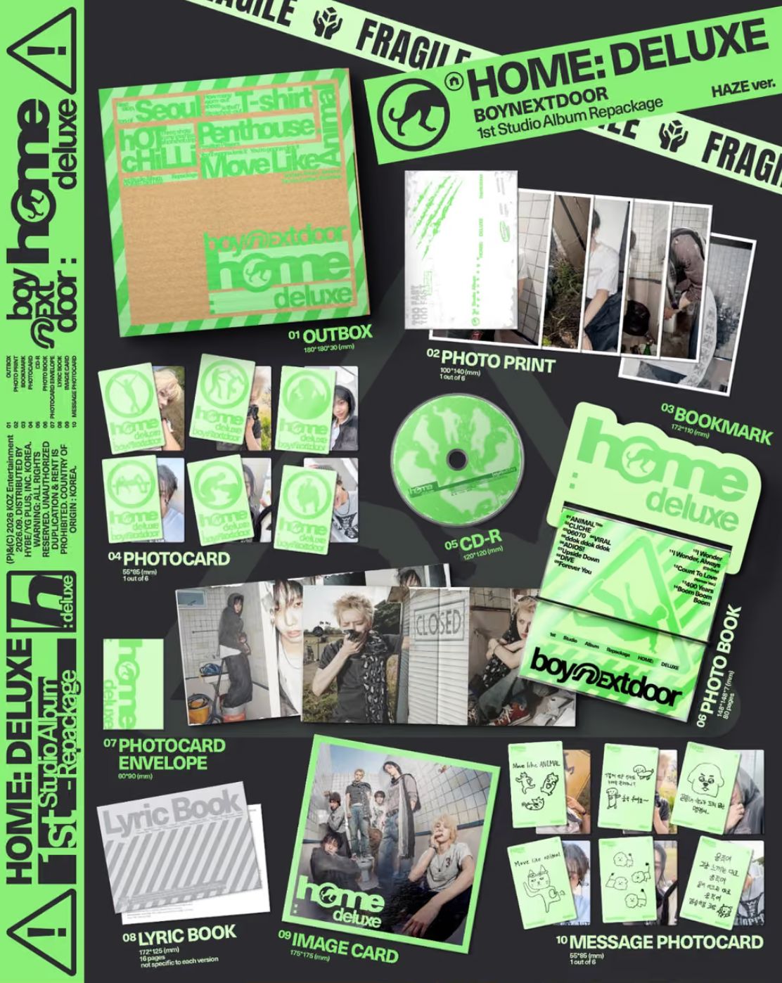 BOYNEXTDOOR - HOME : DELUXE + Apple Music Gift Nolae