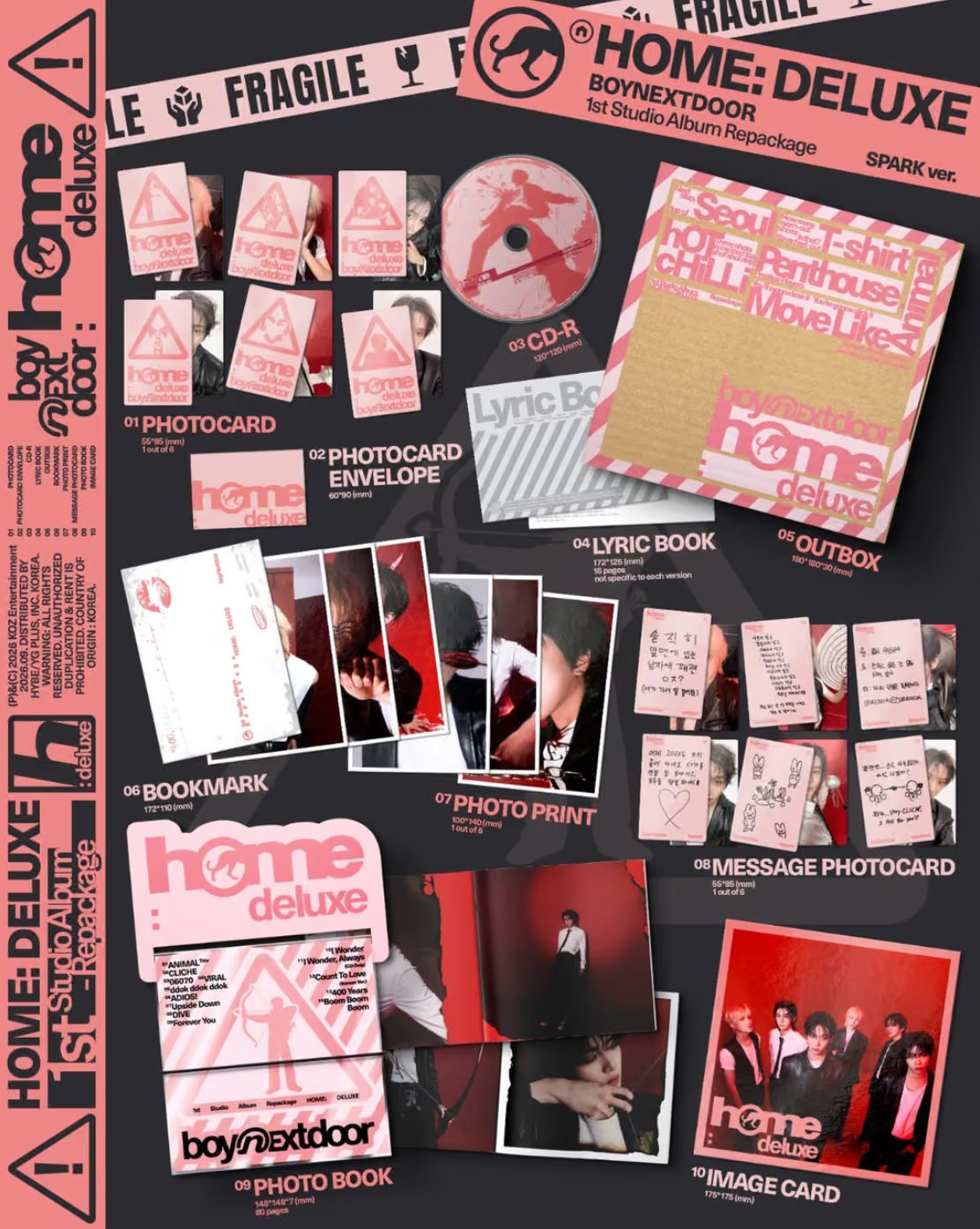BOYNEXTDOOR - HOME : DELUXE + Apple Music Gift Nolae
