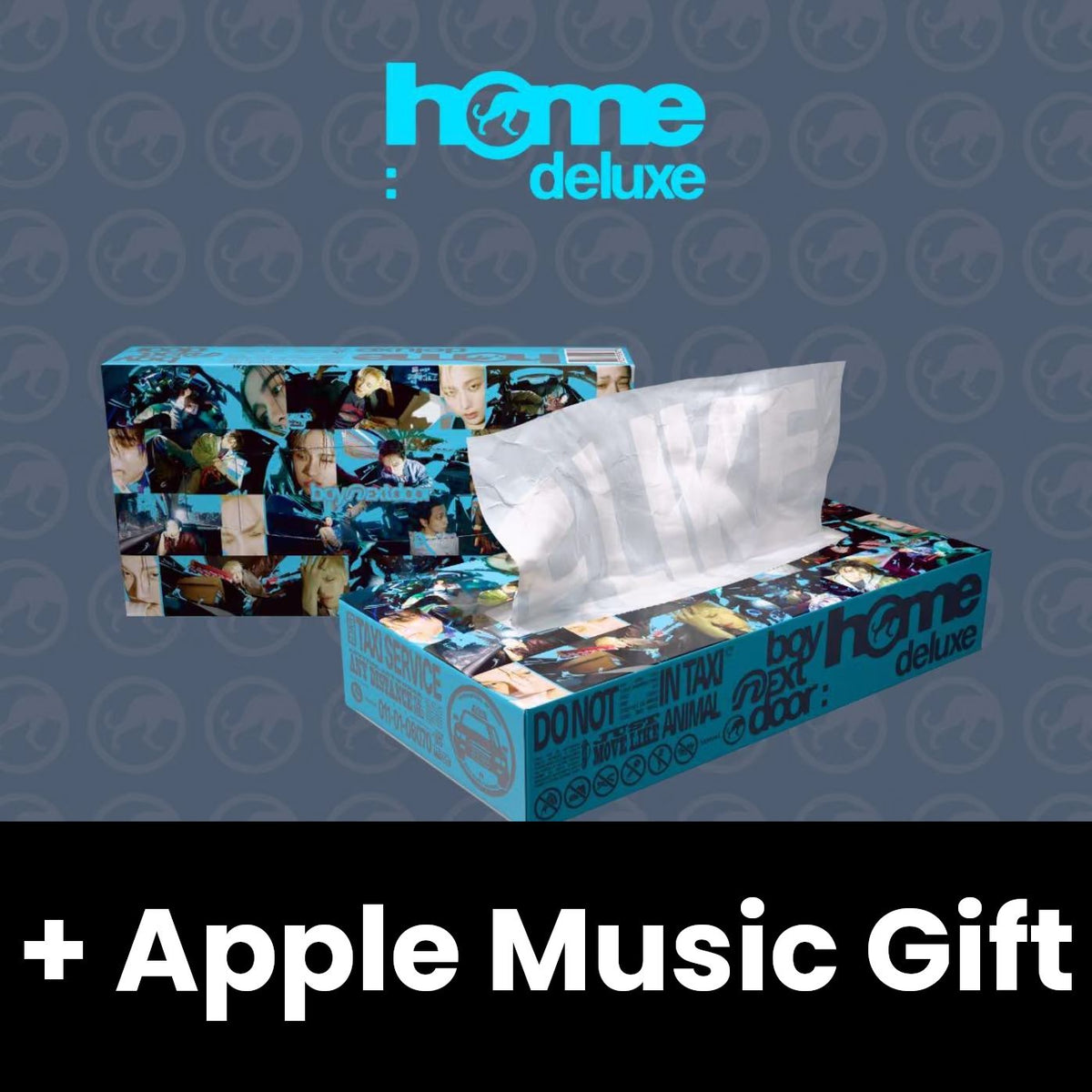 BOYNEXTDOOR - HOME : DELUXE (WEVERSE ALBUMS VER.) + Apple Music Gift Nolae